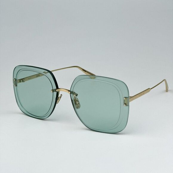 NEW Dior ULTRADIOR SU  B0O0 Gold Green Women Square Oversized Sunglasses main image 8